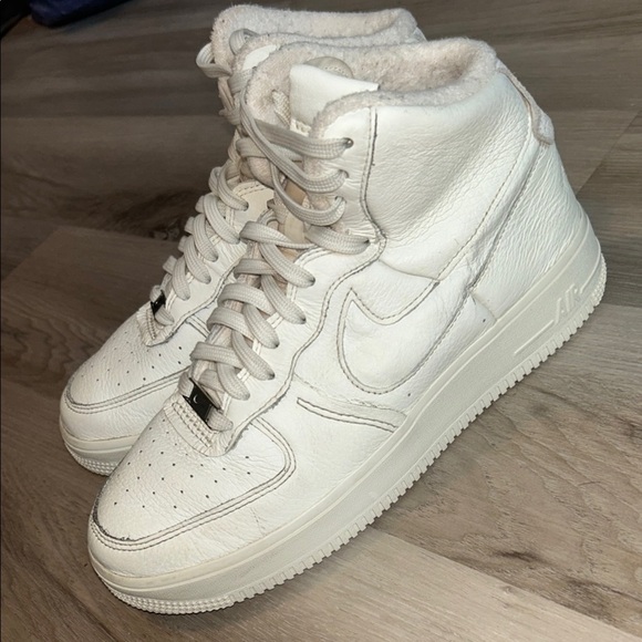 air force 1 sculpt high top size 9 beige - Picture 1 of 8